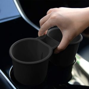 Cup Holder Insert Tesla Model 3 and Model Y Center Console